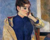 保罗 高更 : Portrait of Madeline Bernard